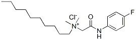 decyl[2-[(4-fluorophenyl)amino]-2-oxoethyl]dimethylammonium chloride CAS#: 52771-02-5