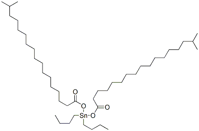 dibutylbis[(1-oxoisooctadecyl)oxy]stannane CAS#: 59963-28-9
