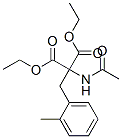 diethyl 2-acetamido-2-[(2-methylphenyl)methyl]propanedioate CAS#: 5440-53-9
