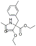 diethyl 2-acetamido-2-[(3-methylphenyl)methyl]propanedioate CAS#: 5440-54-0