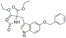 diethyl 2-acetamido-2-((5-(phenylmethoxy)indol-3-yl)methyl)malonate CAS#: 50469-23-3