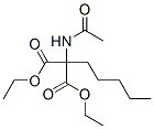 diethyl 2-acetamido-2-pentyl-propanedioate CAS#: 5440-46-0