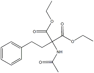 diethyl 2-acetamido-2-phenethyl-propanedioate CAS#: 5463-92-3