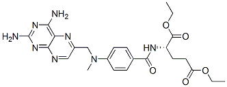diethyl N-[4-[[(2,4-diamino-6-pteridinyl)methyl]methylamino]benzoyl]-L-glutamate CAS#: 43170-88-3