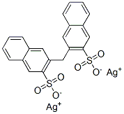 disilver(1+) 3,3'-methylenebisnaphthalene-2-sulphonate CAS#: 53370-43-7