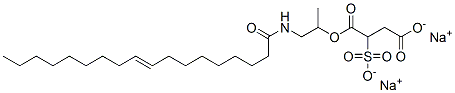 disodium 1-[1-methyl-2-[(1-oxooctadec-9-enyl)amino]ethyl] 2-sulphonatosuccinate CAS#: 43154-85-4