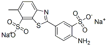 disodium 2-(4-amino-3-sulphonatophenyl)-6-methylbenzothiazole-7-sulphonate CAS#: 52044-08-3
