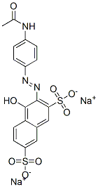disodium 3-[[4-(acetylamino)phenyl]azo]-4-hydroxynaphthalene-2,7-disulphonate CAS#: 5858-61-7