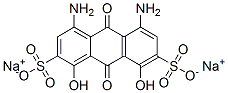 disodium 4,5-diamino-9,10-dihydro-1,8-dihydroxy-9,10-dioxoanthracene-2,7-disulphonate CAS#: 6370-62-3