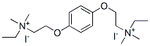 ethyl-[2-[4-[2-(ethyl-dimethyl-ammonio)ethoxy]phenoxy]ethyl]-dimethyl-azanium diiodide CAS#: 5424-18-0