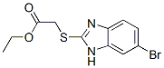 ethyl 2-[(5-bromo-3H-benzoimidazol-2-yl)sulfanyl]acetate CAS#: 5462-36-2