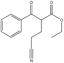 ethyl 2-benzoyl-4-cyano-butanoate CAS#: 5415-48-5
