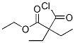 ethyl 2-carbonochloridoyl-2-ethyl-butanoate CAS#: 50547-85-8