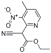 ethyl 2-cyano-2-(4-Methyl-3-nitropyridin-2-yl)acetate CAS#: 56057-20-6