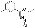 ethyl 3-methylbenzenecarboximidate hydrochloride CAS#: 54998-35-5