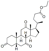 ethyl 3,7,12-trioxo-5betacholan-24-oate CAS#: 52718-49-7