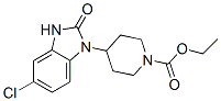 ethyl 4-(5-chloro-2,3-dihydro-2-oxo-1H-benzimidazol-1-yl)piperidine-1-carboxylate CAS#: 53786-46-2