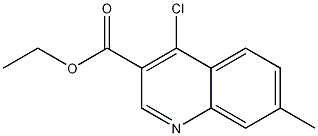 ethyl 4-chloro-7-methylquinoline-3-carboxylate CAS#: 50593-19-6