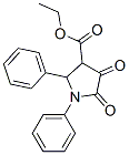 ethyl 4,5-dioxo-1,2-diphenyl-pyrrolidine-3-carboxylate CAS#: 5469-63-6