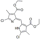 ethyl 5-chloro-2-[(5-chloro-3-ethoxycarbonyl-4-methyl-1H-pyrrol-2-yl)m ethylidene]-4-methyl-pyrrole-3-carboxylate CAS#: 6242-07-5