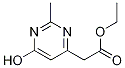 ethyl (6-hydroxy-2-methylpyrimidin-4-yl)acetate CAS#: 54554-50-6