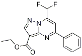 ethyl 7-(difluoromethyl)-5-phenylpyrazolo[1,5-a]pyrimidine-3-carboxylate CAS#: 438219-16-0