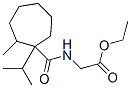 ethyl N-(1-isopropyl-2-methylcycloheptanecarbonyl)glycinate CAS#: 56471-48-8