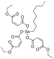 ethyl (Z,Z,Z)-9-[(4-ethoxy-1,4-dioxobut-2-enyl)oxy]-9-octyl-4,7,11-trioxo-3,8,10-trioxa-9-stannatetradeca-5,12-dien-14-oate CAS#: 52671-36-0