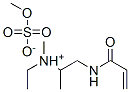 ethylmethyl[[[(1-oxoallyl)amino]methyl]ethyl]ammonium methyl sulphate CAS#: 49734-90-9