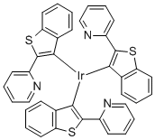 fac-Tris[2-(benzo[b]thiophen-2-yl)pyridinato-C3,N]iridium(III) CAS#: 405289-74-9