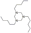 hexahydro-1,3,5-tripentyl-1,3,5-triazine CAS#: 51570-89-9