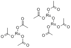 hexakis[mu-(acetato-O:O')]-mu3-oxo-triangulo-triruthenium acetate CAS#: 55466-76-7