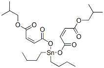 isobutyl (Z,Z)-10,10-dibutyl-2-methyl-5,8,12-trioxo-4,9,11-trioxa-10-stannapentadeca-6,13-dien-15-oate CAS#: 59571-08-3