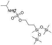 isopropylammonium 3-[1,3,3,3-tetramethyl-1-[(trimethylsilyl)oxy]disiloxanyl]propyl sulphate CAS#: 5520-20-7