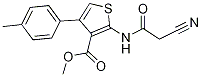 methyl 2-[(cyanoacetyl)amino]-4-(4-methylphenyl)thiophene-3-carboxylate CAS#: 545437-55-6
