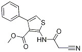methyl 2-[(cyanoacetyl)amino]-4-phenylthiophene-3-carboxylate CAS#: 546099-80-3