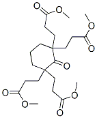 methyl 3-[1,3,3-tris(2-methoxycarbonylethyl)-2-oxo-cyclohexyl]propanoa te CAS#: 5448-06-6