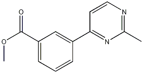 methyl 3-(2-methylpyrimidin-4-yl)benzoate CAS#: 579476-20-3