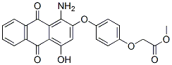 methyl [4-[(1-amino-9,10-dihydro-4-hydroxy-9,10-dioxo-2-anthryl)oxy]phenoxy]acetate CAS#: 52236-82-5