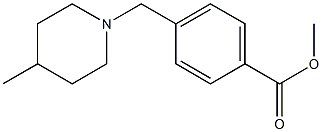 methyl 4-[(4-methylpiperidin-1-yl)methyl]benzoate CAS#: 415954-49-3