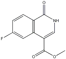 methyl 6-fluoro-1-oxo-1,2-dihydroisoquinoline-4-carboxylate CAS#: 583880-92-6
