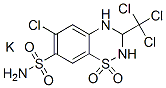 monopotassium 6-chloro-3,4-dihydro-3-(trichloromethyl)-2H-1,2,4-benzothiadiazine-7-sulphonamidate 1,1-dioxide CAS#: 5306-80-9