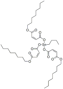 octyl (Z,Z,Z)-6-butyl-6-[[4-(octyloxy)-1,4-dioxobut-2-enyl]oxy]-4,8,11-trioxo-5,7,12-trioxa-6-stannaicosa-2,9-dienoate CAS#: 51815-14-6