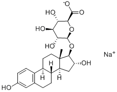 oestriol 17beta-(beta-D-glucuronide), sodium salt CAS#: 54677-26-8