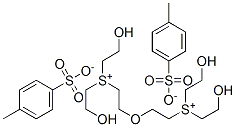 (oxydiethylene)bis[bis(2-hydroxyethyl)sulphonium] bis(toluene-p-sulphonate) CAS#: 58307-97-4