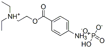 p-[[2-(diethylammonio)ethoxy]carbonyl]anilinium hydrogen phosphate CAS#: 54812-66-7