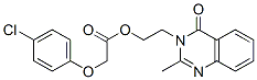 p-Chlorophenoxyacetic acid 2-(2-methyl-4-oxo-3,4-dihydroquinazolin-3-yl)ethyl ester CAS#: 50840-26-1