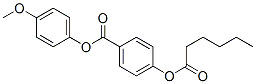p-Hexanoyloxybenzoic acid p-methoxyphenyl ester CAS#: 55341-39-4