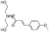 p-methoxycinnamic acid, compound with 2,2'-iminodiethanol (1:1) CAS#: 56265-46-4