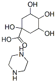 piperazine 1,3,4,5-tetrahydroxycyclohexane-1-carboxylate CAS#: 59766-07-3